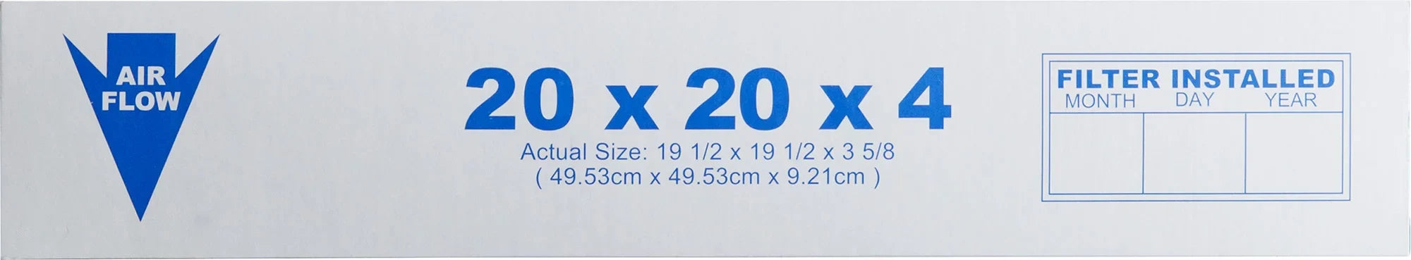 Nordic Pure 20x20x4 (3 5/8) Pleated MERV 15 Air Filters 2 Pack