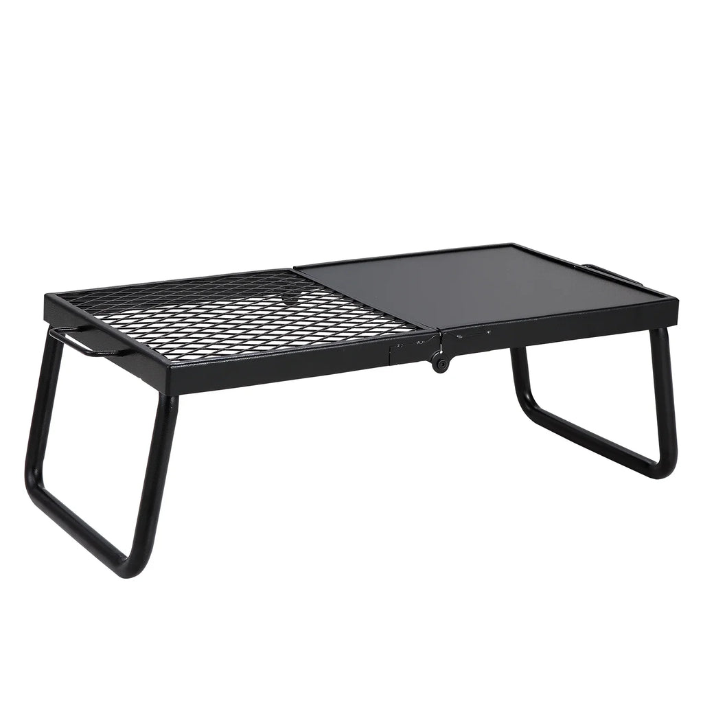 SizeKYSizeHALO Folding Campfire Grill Portable Camping Fire Pit Sizeteel Outdoor BBQ Picnic
