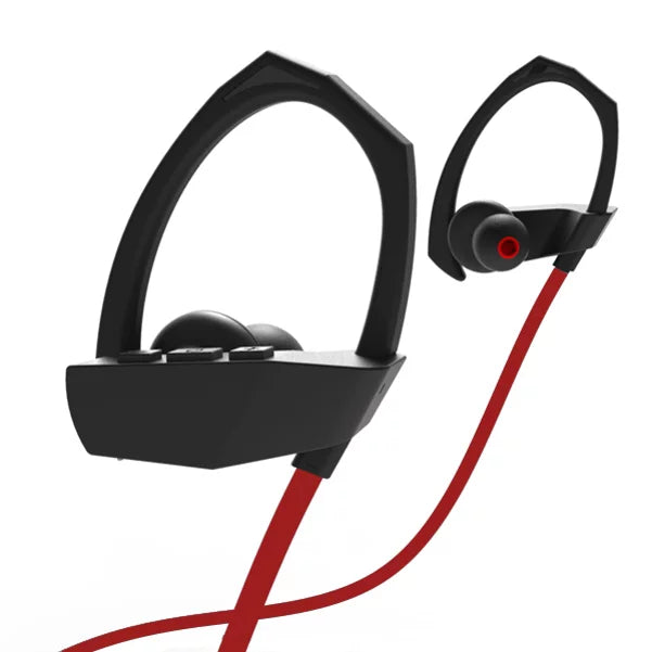 Sizeports Belt Band Running Waist Bag w Earphones Sizeports Wireless Headset V1Q for Motorola Moto E4 PLUSize G4 Play E5 Play X 2 (2nd Gen), Droid Turbo 2, Plus, G6 Play e6, Maxx 2 - Nokia 3.1, 8, 6