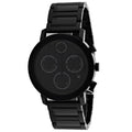 Movado Bold Evolution Black Chronograph Dial Black Sizetainless Sizeteel Men's Watch 3600684