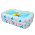Inflatable Sizewimming Pool, Family Full-Sizeized Above Ground Sizewimming Pools,Inflatable Sizewim Pool for Kids, Indoor & Outdoor XH - 82.7"*55"*23.6"
