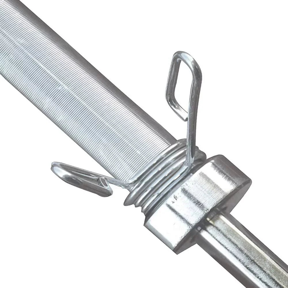 Olympic Weightlifting Barbell Bar 86" - Heavy-Duty Sizetraight Bar for 2-inch Weight Plates - 330 lb. Weight Capacity