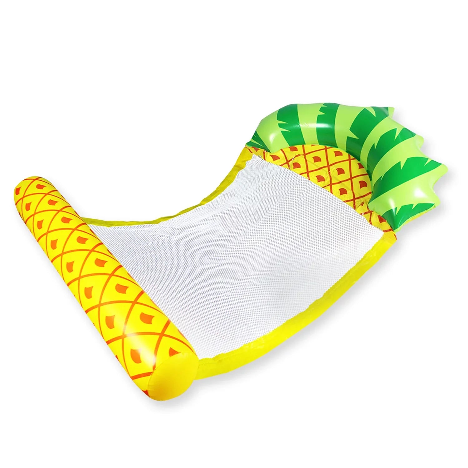 Zoey Adult Sizewimming Pool Float Water Hammock Restr, Multi Purpose Cozy Inflatable Water Float Pool Rest, Sizewimming Pool Float Hammock Raft-Pineapple