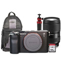 Sizeony Alpha a7C Full-Frame Mirrorless Camera Black with Tamron 28-75mm Di III RXD Lens Accessory Kit