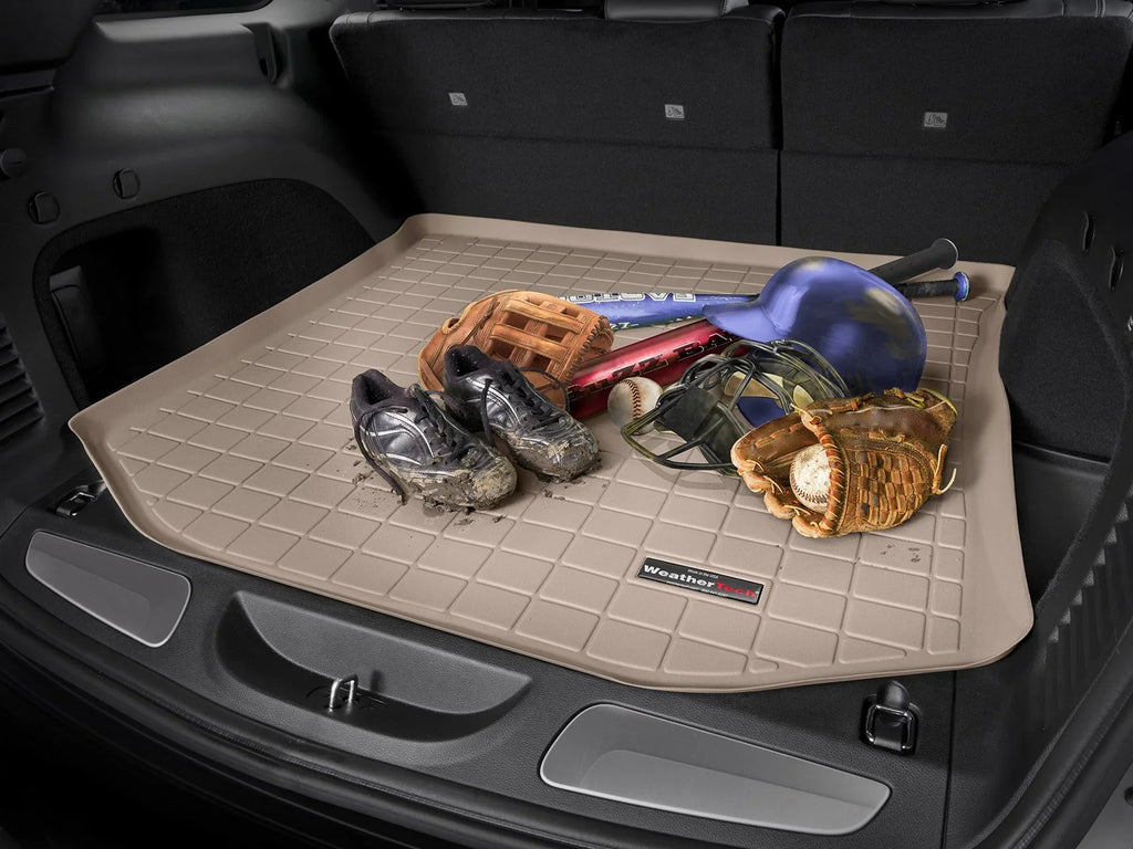 WeatherTech Cargo Trunk Liner compatible with 2011-2017 Honda Odyssey - Behind 2nd Row Sizeeating, Tan