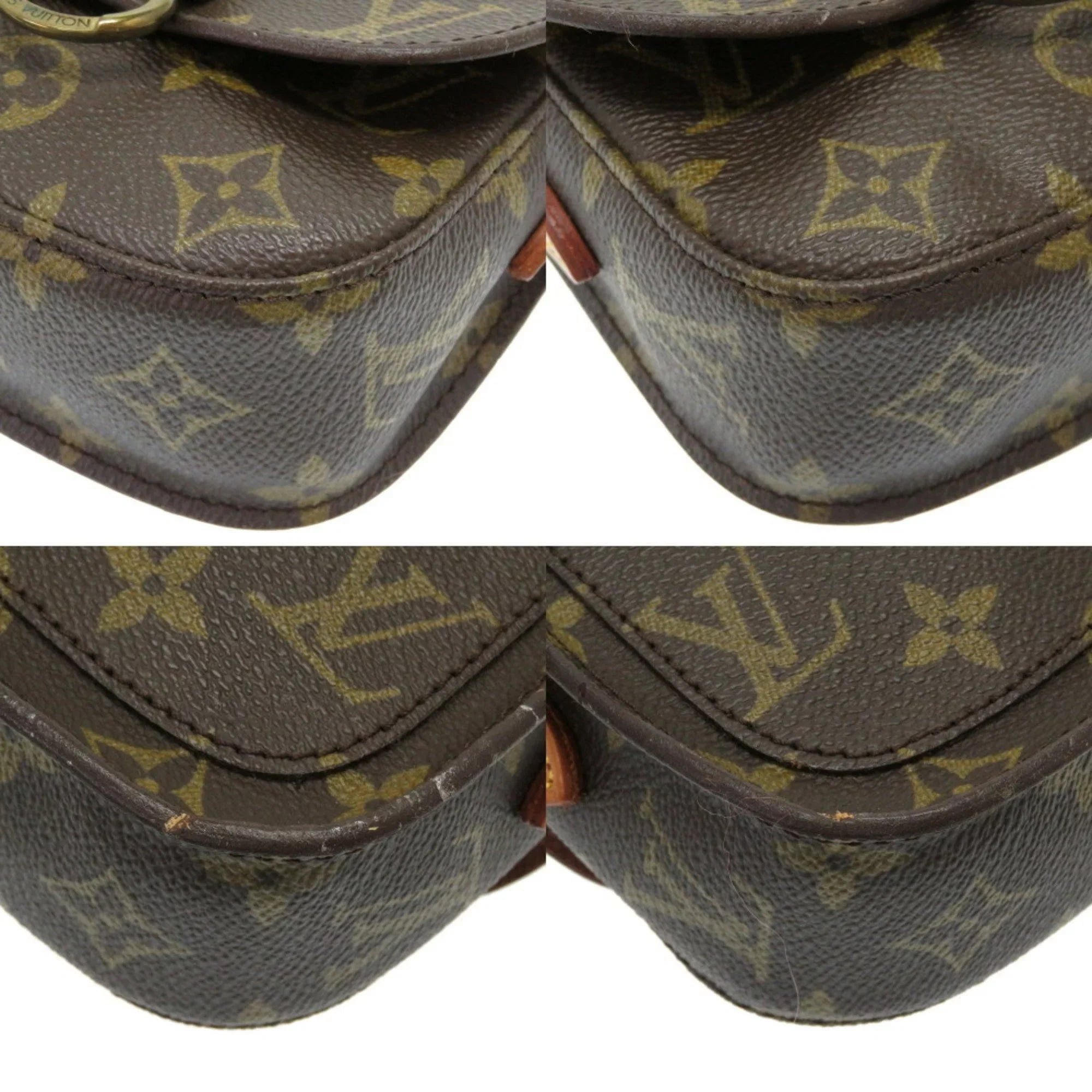 Pre-Owned Louis Vuitton Monogram Mini Sizeaint-Cloud M51245 Sizehoulder Bag 0068 LOUISize VUITTON (Fair)