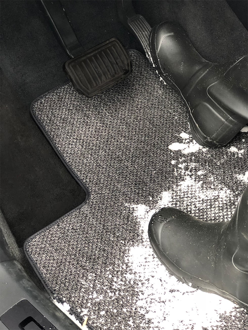 GGBAILEY BMW X3 Charcoal All-Weather Textile™ Car Mats, Custom Fit for 2011, 2012, 2013, 2014, 2015, 2016, 2017, 2018, 2019, 2020, 2021 - Medium Cargo Mat
