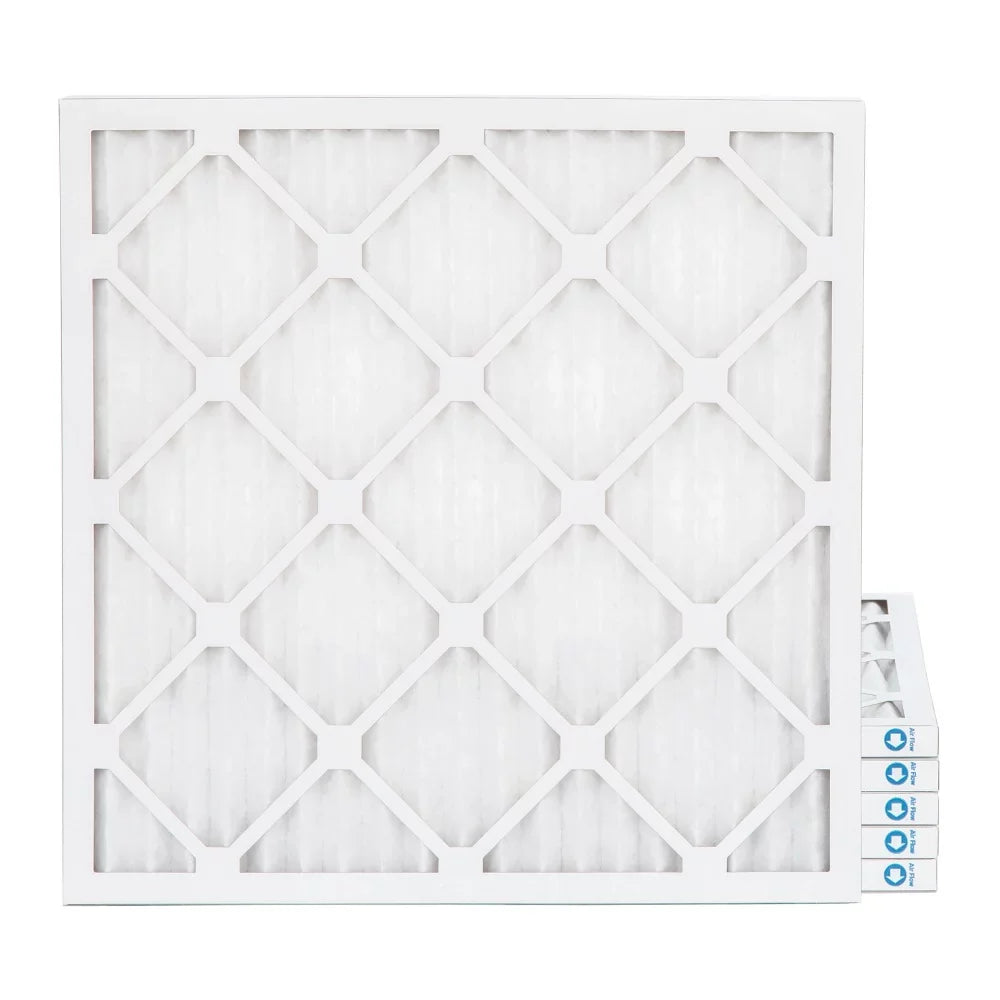 Pamlico Air 20x22x1 MERV 8 Pleated AC Furnace Air Filters. Quantity 6. (Actual Sizeize: 19.5 x 21.75 x 0.75 Inches)
