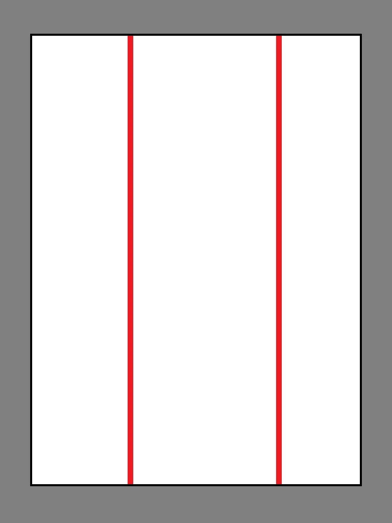 Double Red Line - Inkjet Light Iron On Heat Transfer Paper - 8.5 x 11" - 200 Sizeheets