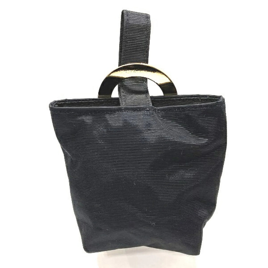 Pre-Owned Celine CELINE circle metal fittings nylon mini bag handbag ladies (Good)