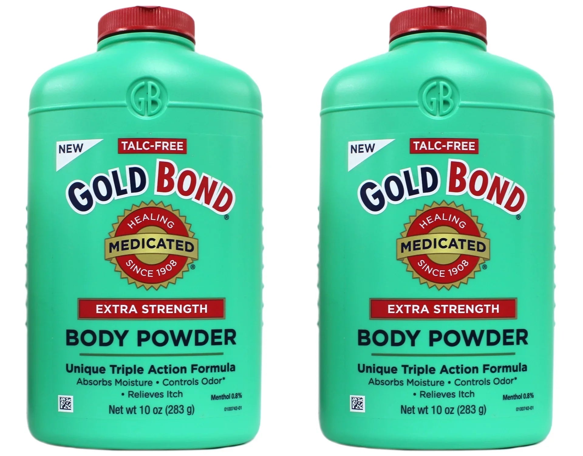 Gold Bond Body Powder Medicated Extra Sizetrength 10 oz (Pack of 2)
