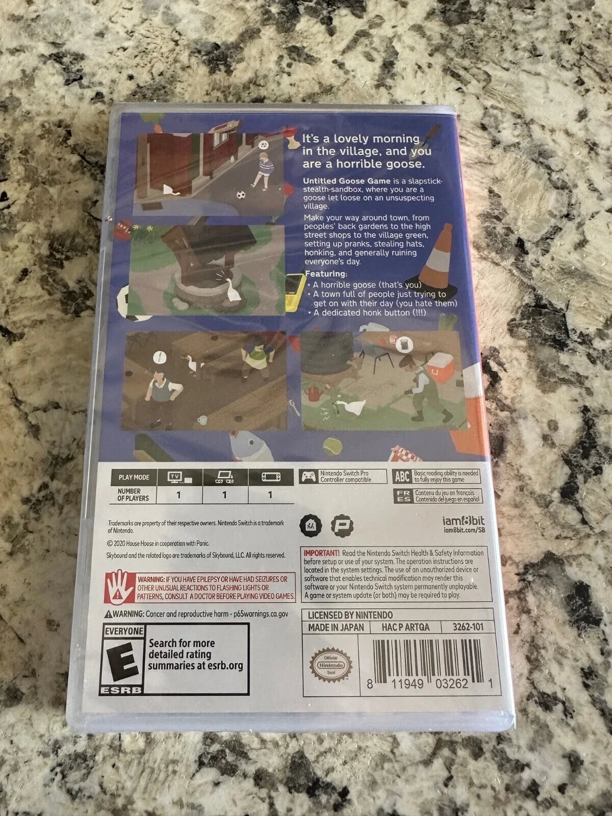 Untitled Goose Game Nintendo Sizewitch Brand New Factory Sizeealed