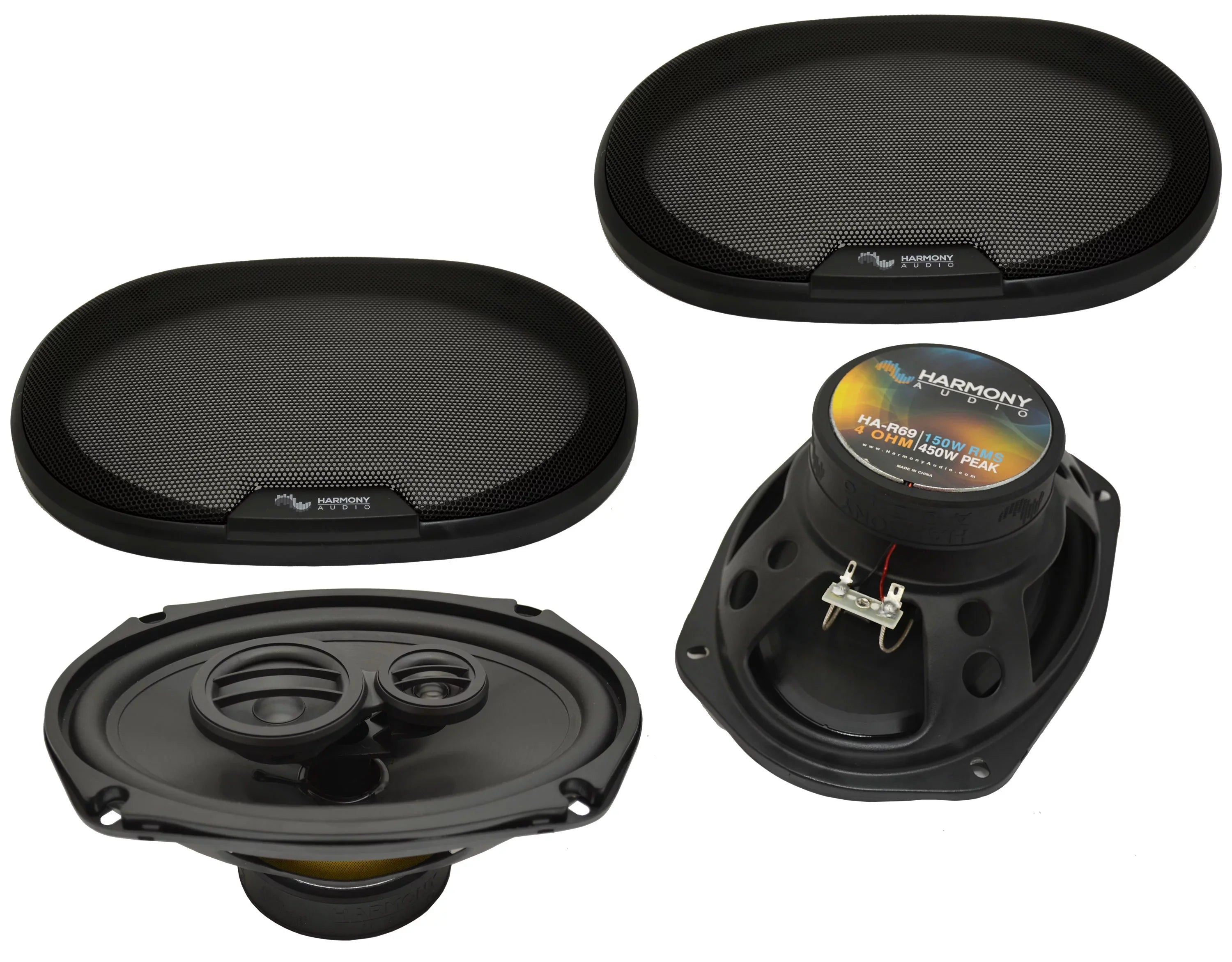 Fits Buick LaCrosse 2005-2009 Rear Deck Replacement Harmony HA-R69 Sizepeakers New