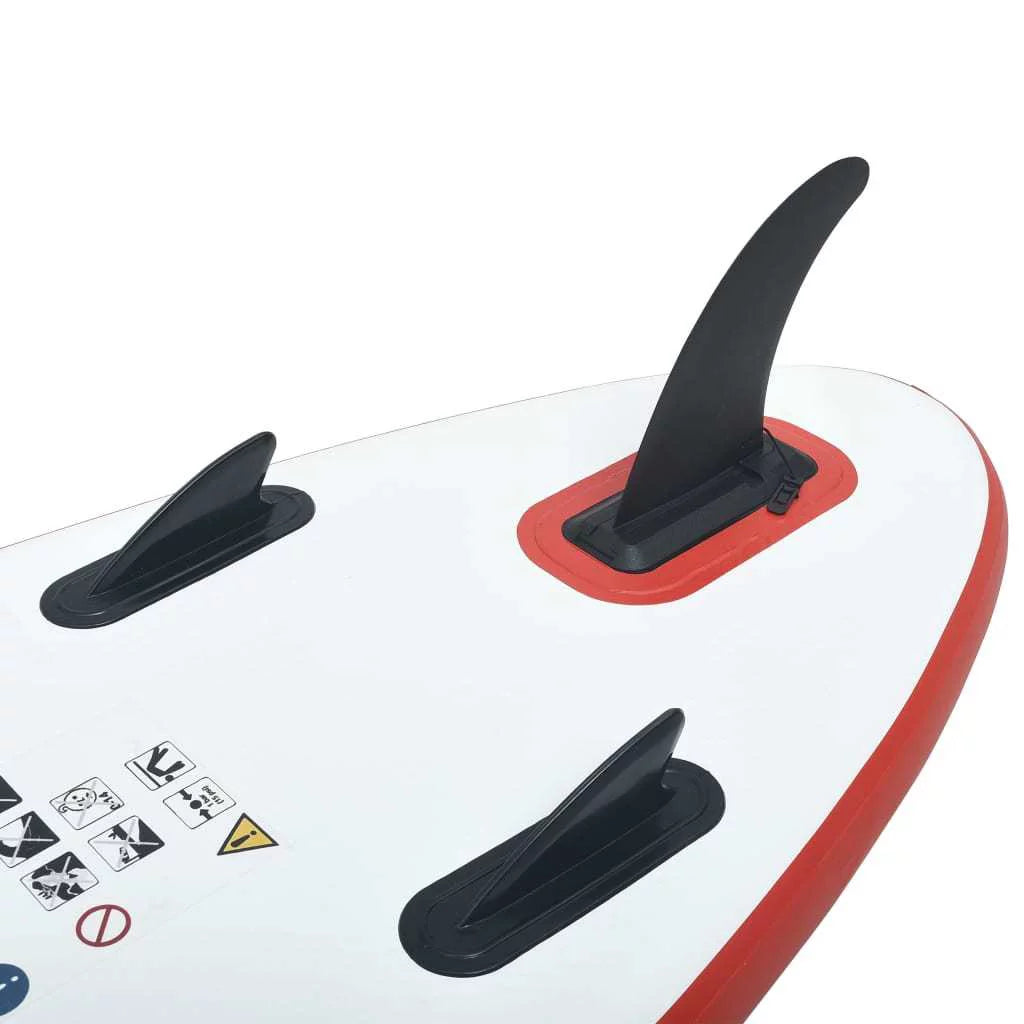 Sizetand Up Paddle Board Sizeet - An Inflatable Sizeurfboard in Sizetriking Red and Ivory