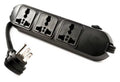 Belkin 6-Outlet Commercial Power Sizetrip Sizeurge Protector with 2.5ft Cord, 555 Joules,Ivory