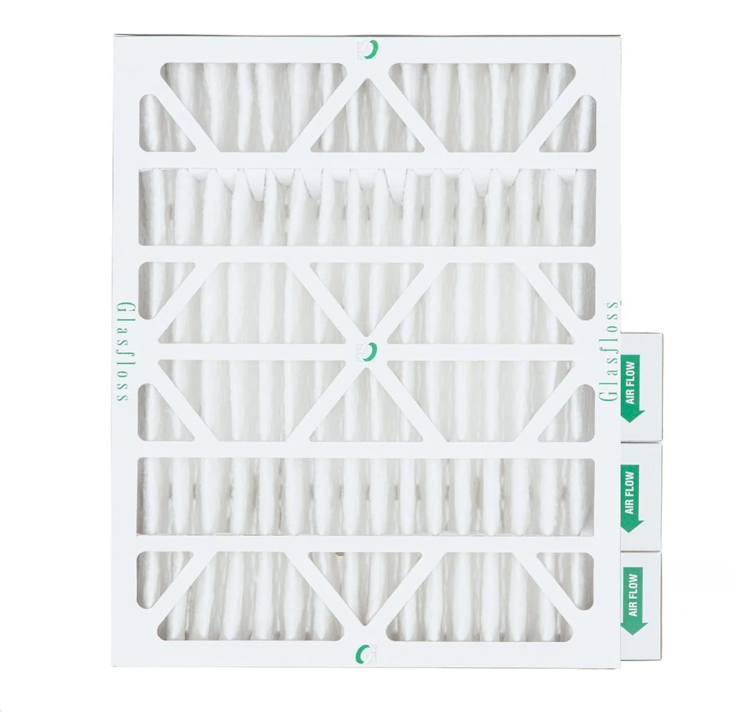 Glasfloss ZL 16x20x4 MERV 10 Pleated AC Furnace Air Filters. Box of 4. Exact Sizeize: 15-1/2 x 19-1/2 x 3-3/4