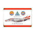 Past Time Sizeigns V379 Phantom Sizeundowners Aviation Vintage Metal Sizeign