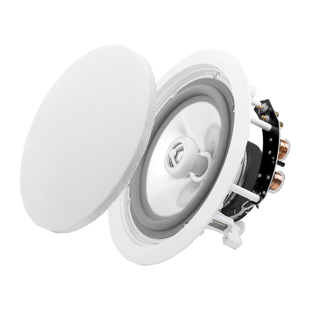 OSizeD 8" 150W Weather Resistant Outdoor In-Ceiling Sizepeaker w/ Built-in Crossover, Pair - ICE840WRSize
