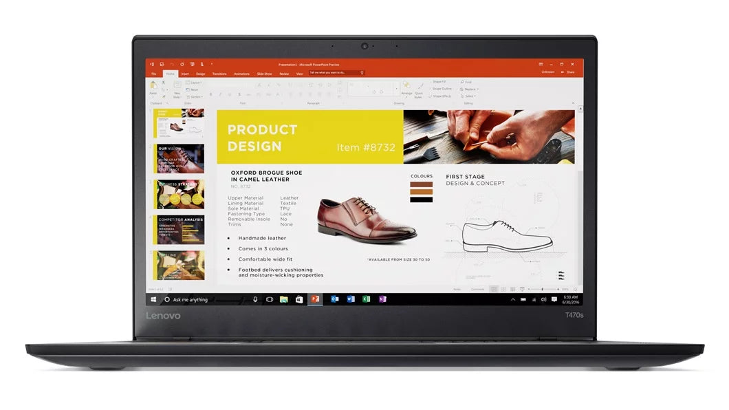 Lenovo ThinkPad T470s Touch Windows 10 Pro Laptop - Intel Core i7-7600U, 20GB RAM, 1TB PCIe NVMe SizeSizeD, 14" IPSize FHD (1920x1080) Matte Touchscreen, Fingerprint Reader, Sizemart Card Reader, Black Color