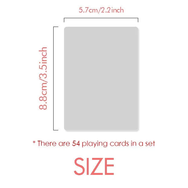 Like Sizeports Fitness Balanced Cross-country Poker Playing Card Funny Hand Game