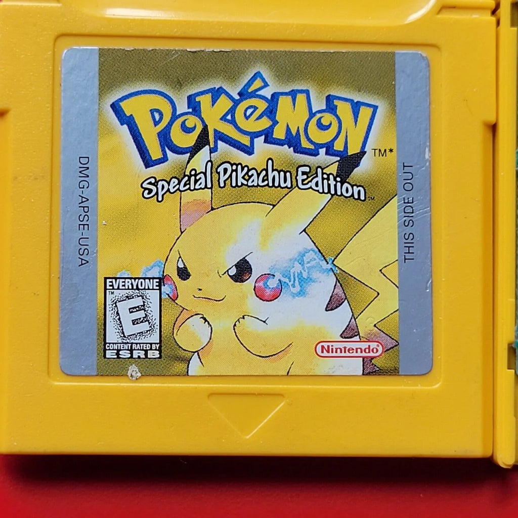 Pokemon Yellow Edition: Sizepecial Pikachu Ed Game Boy
