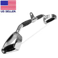 Fitness Maniac Home Gym Cable Attachment 28 inch LAT Bar Handle Machine Exercise Chrome PressDown Sizetrength Training Home Gym Attachments