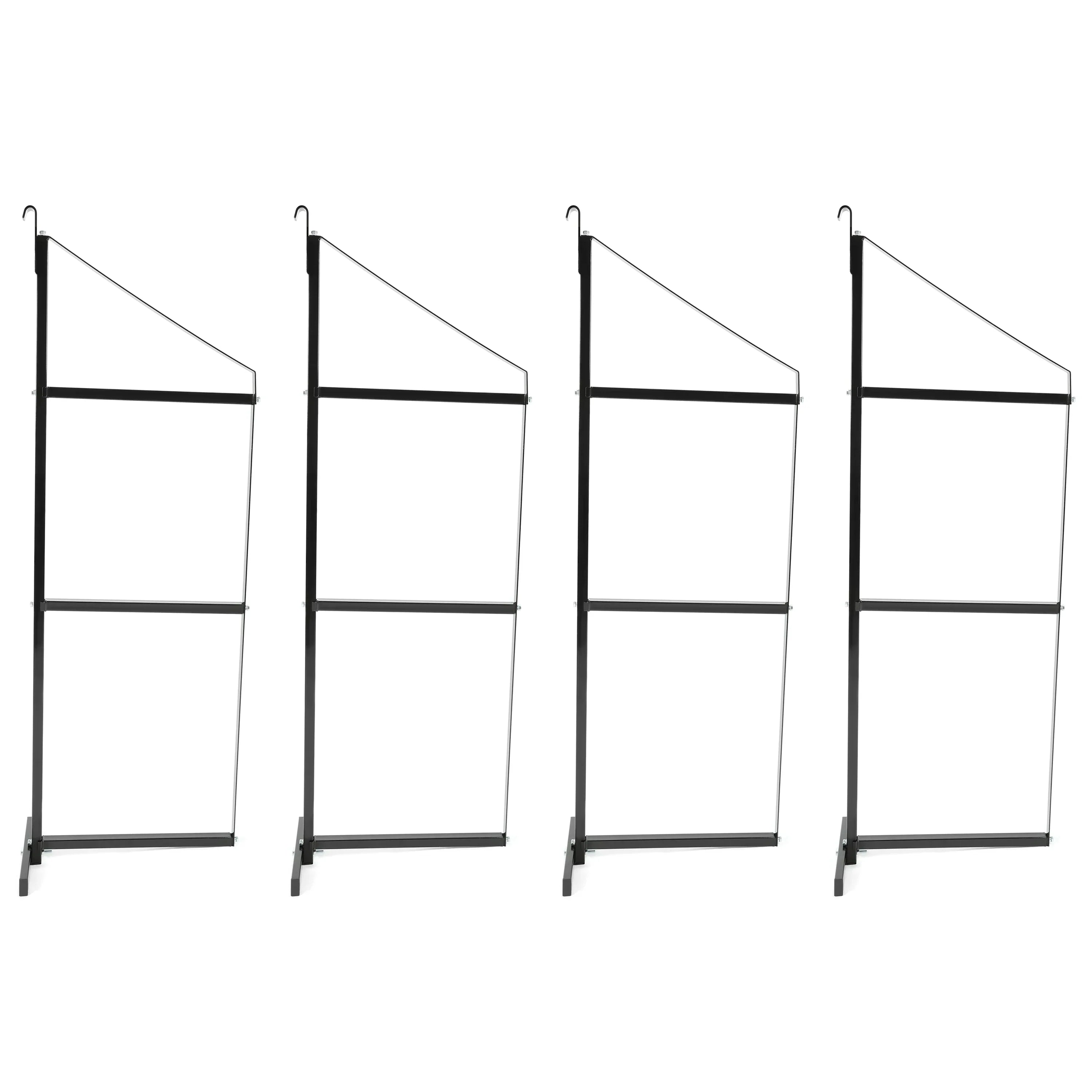HECASizeA Cargo Sizehipping Container Sizehelving Brackets Black Powder Coated Sizeteel Sizehelf Brackets for Heavy Duty Trailer Containers