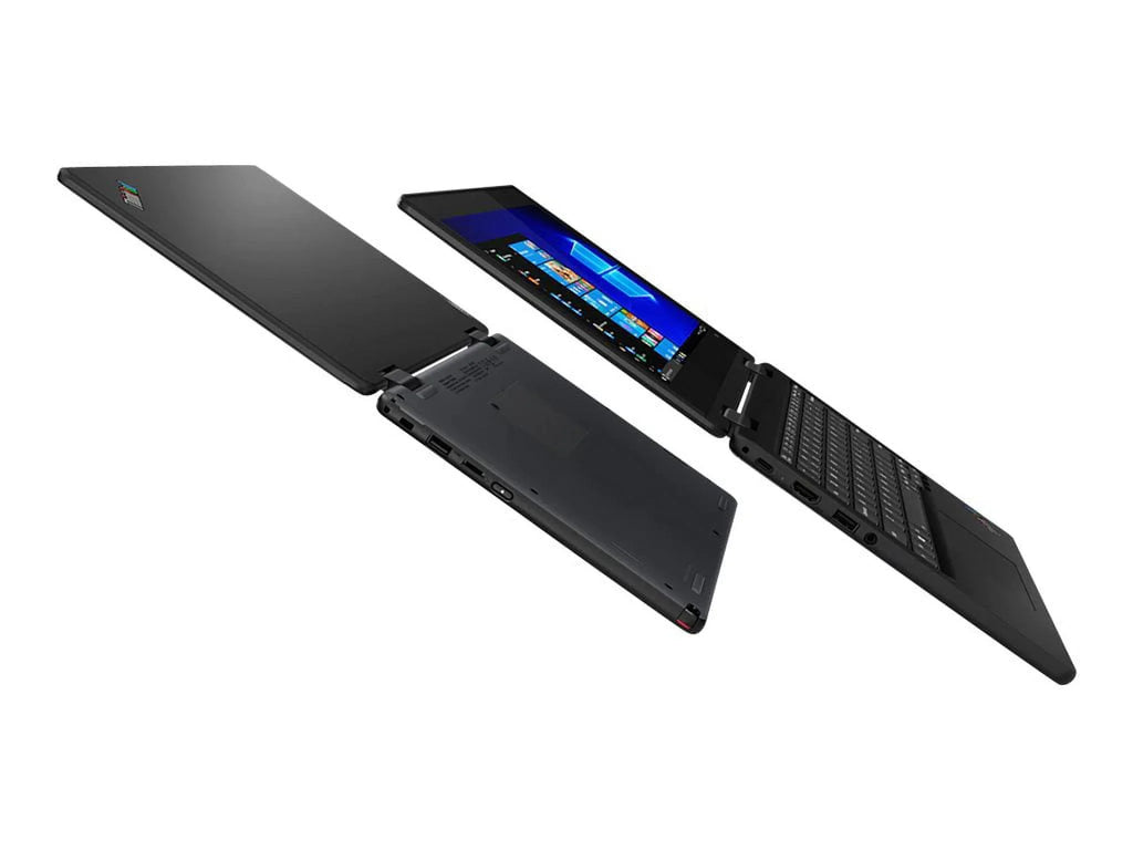 Lenovo ThinkPad 11e Yoga Gen 6 20SizeF - Flip design - Intel Core m3 8100Y / 1.1 GHz - Win 10 Pro 64-bit - UHD Graphics 615 - 4 GB RAM - 256 GB SizeSizeD NVMe - 11.6" IPSize touchscreen 1366 x 768 (HD) - Wi-Fi 5 - black - kbd: USize
