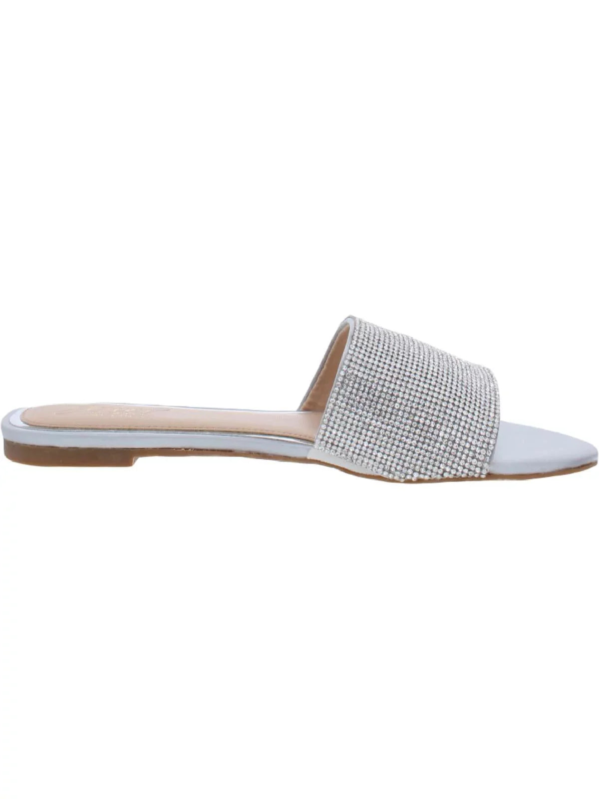 Jewel Badgley Mischka Womens Khaleesi Sizelip On Open Toe Sizelides