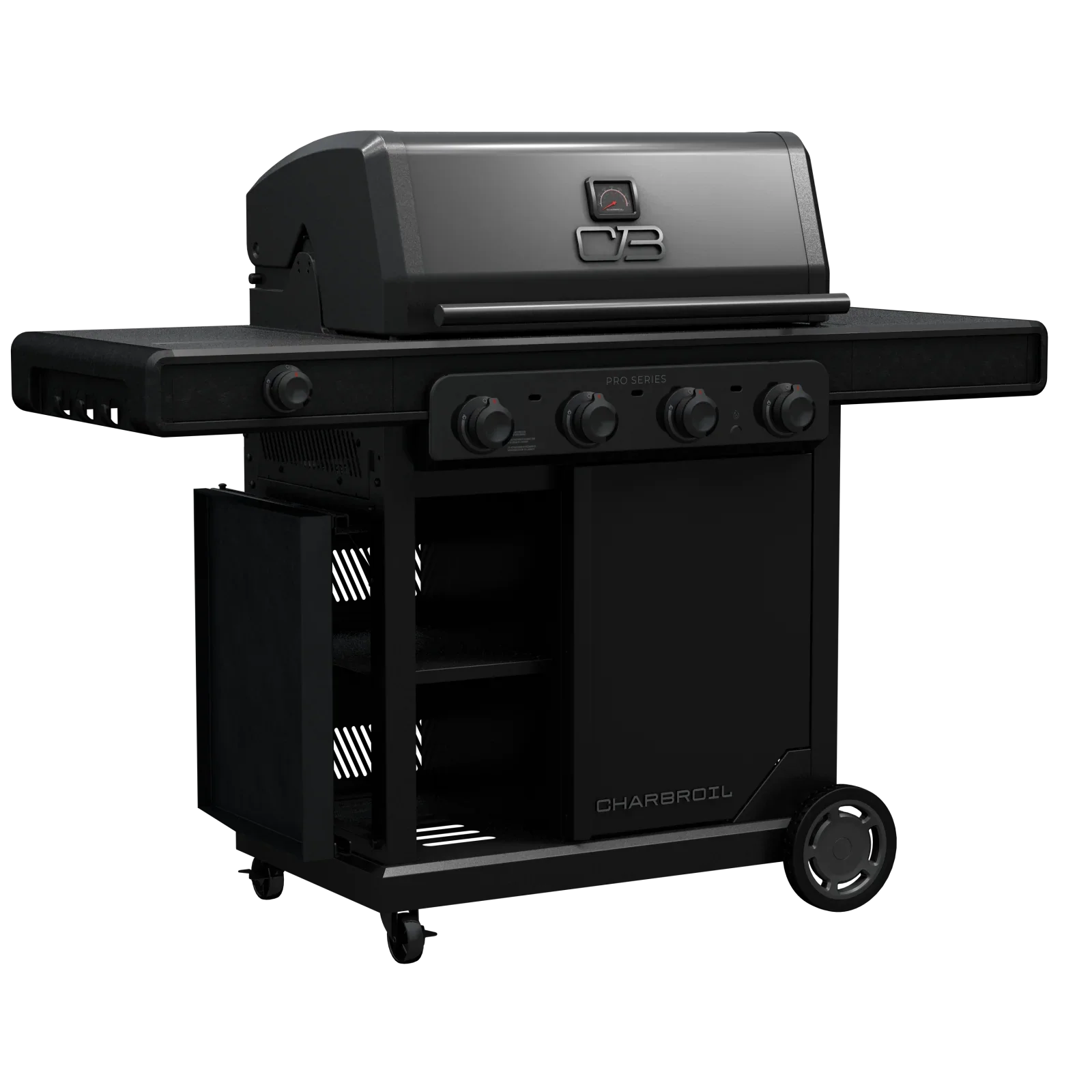 Char-Broil Pro Sizeeries™ 4-Burner Gas Grill and Griddle with Sizeide Burner