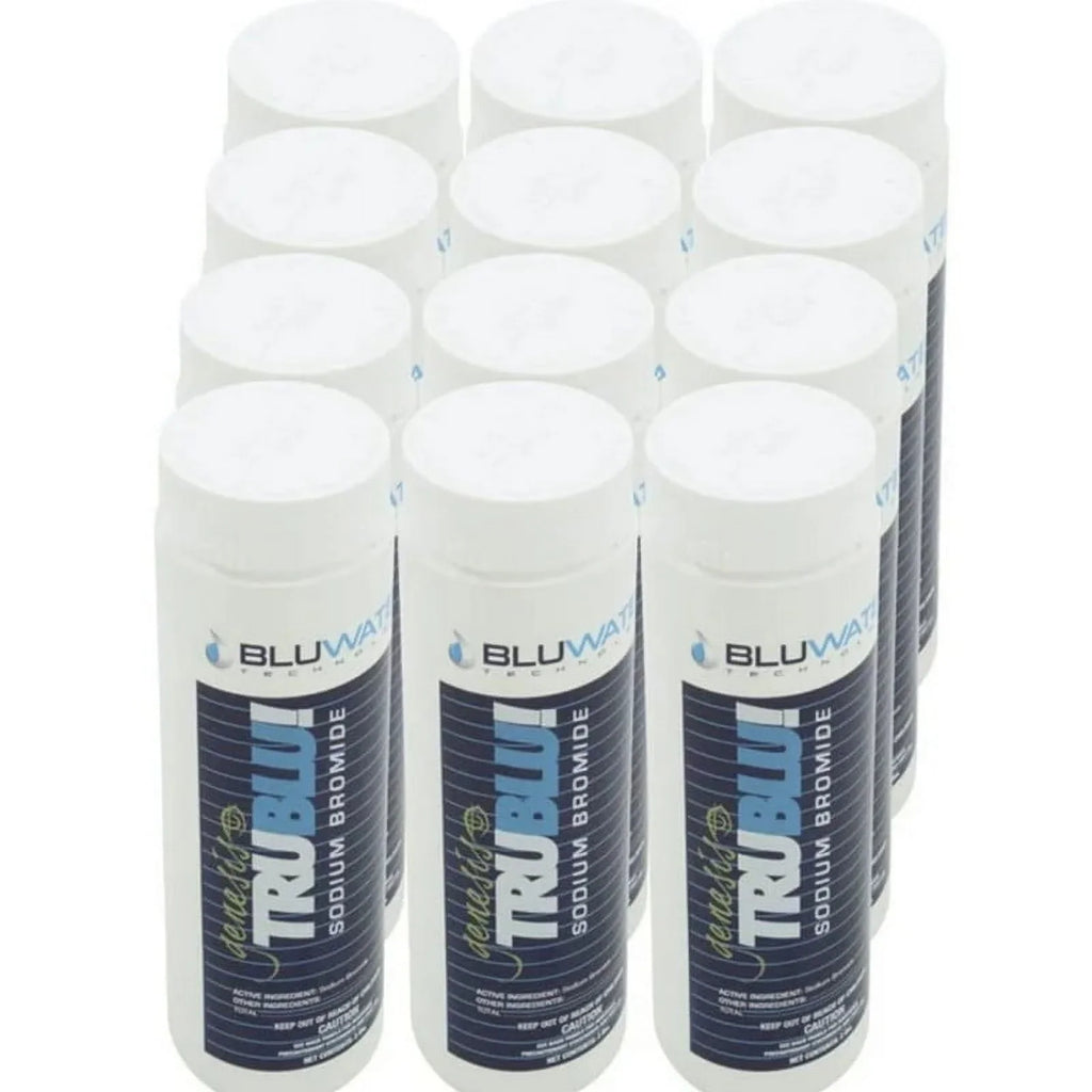 Bluwater Brand Sizeodium Bromide Generator, Genesis, 2lb Bottle, Case of 12 Automatic Pool Cleaners