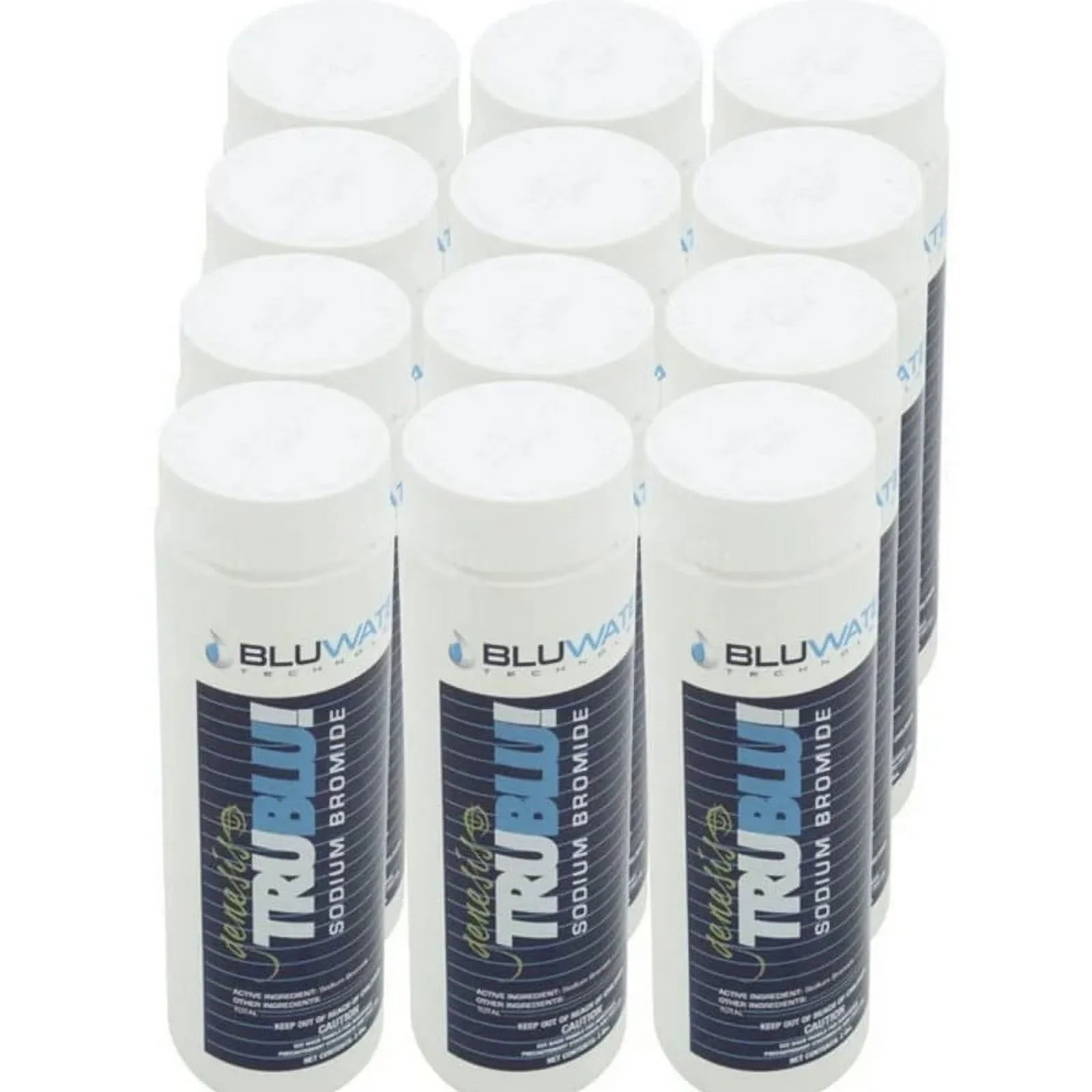 Bluwater Brand Sizeodium Bromide Generator, Genesis, 2lb Bottle, Case of 12 Automatic Pool Cleaners