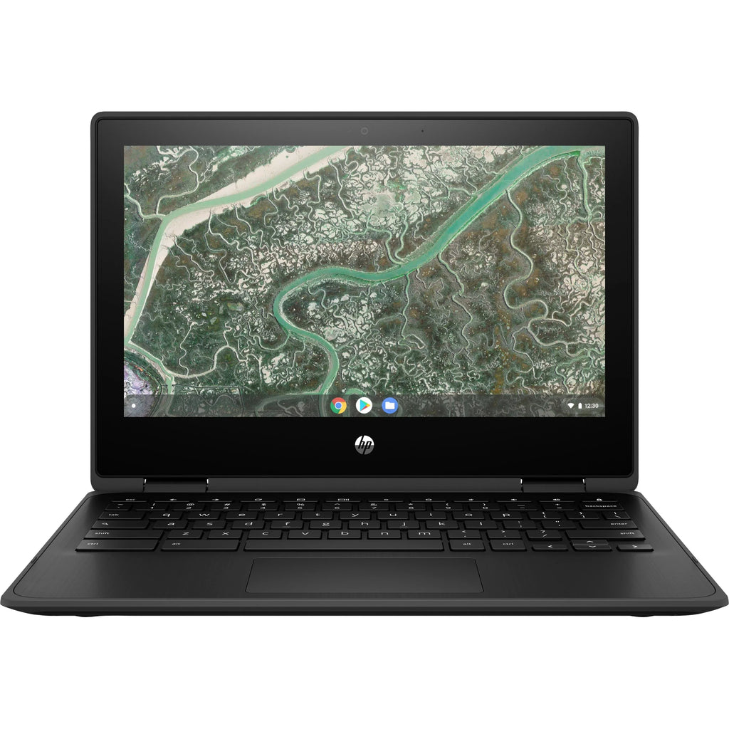 HP Chromebook x360 11 G3 EE 11.6" Touchscreen Convertible 2 in 1 Chromebook - HD - 1366 x 768 - Octa-core (8 Core) 2 GHz - 32 GB Total RAM - 32 GB Flash Memory