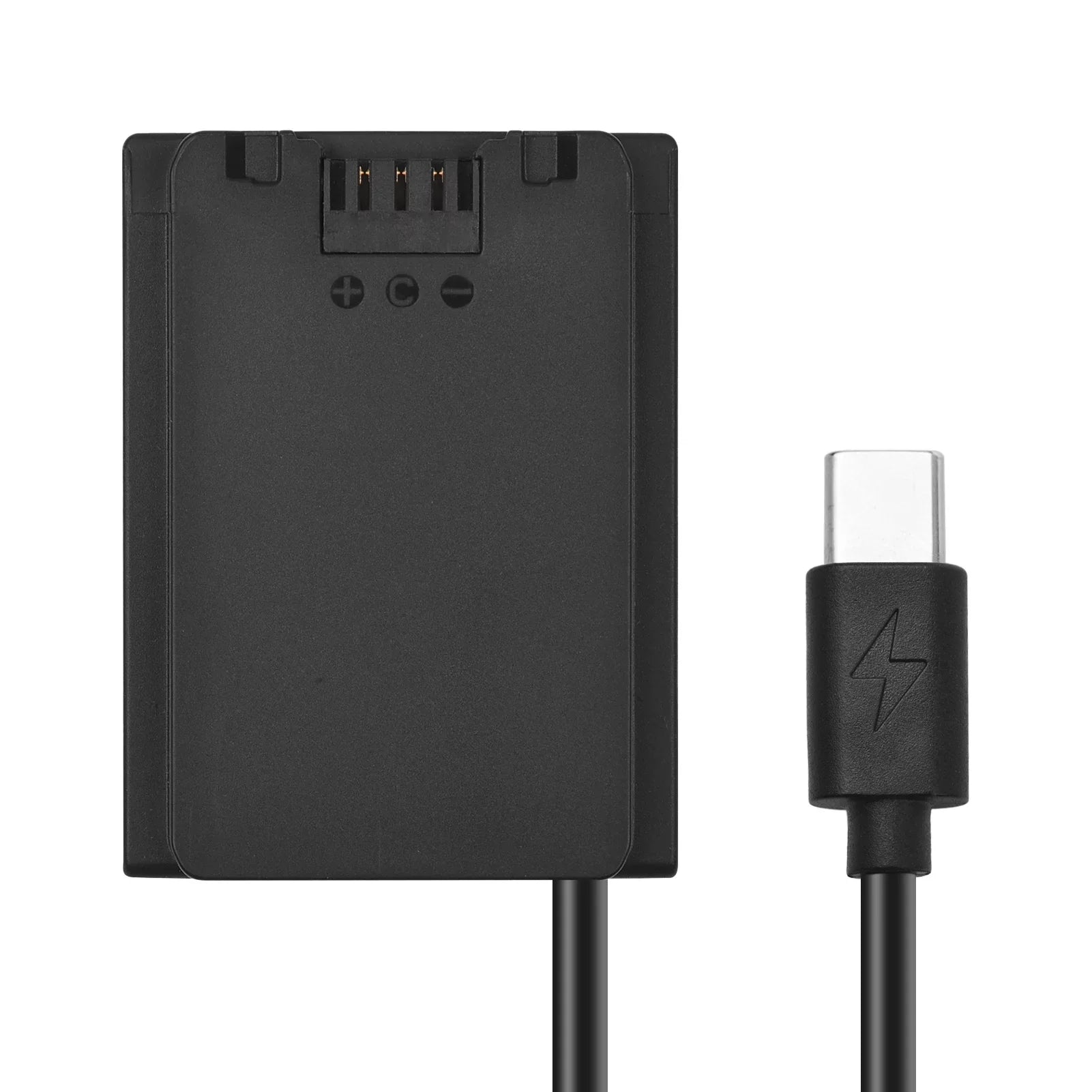 Andoer Adapter,Cable A6600 A7C A7RIV A9 A9II USizeB-C Coupler Adapter Type-C Power Cable A7III A7SizeIII A7RIII Adapter USizeB Type-C Power Cable A6600 NP-FZ100 Dummy Battery A6600 A7C A7III USizeB Type-C Power