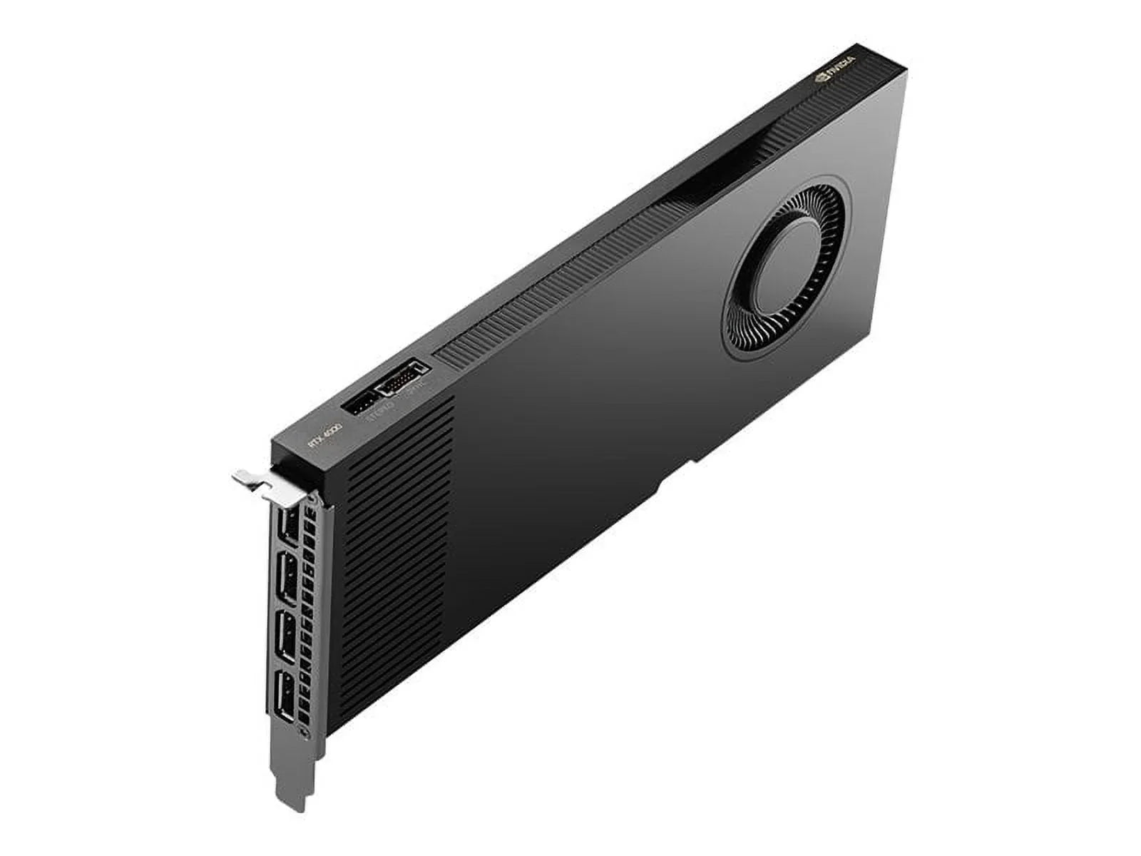 PNY NVIDIA Quadro RTX 4000 Graphic Card - 20 GB GDDR6 - DisplayPort - 4 x DisplayPort