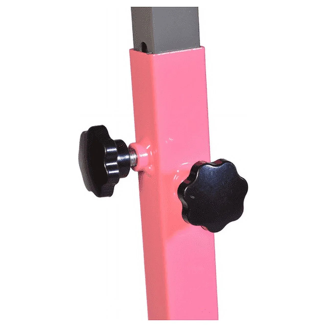 5-Sizetar Gymnastic Kip Bar for Kids, Adjustable 3-5FT, Pink, Heavy-Duty, Home Gym Training Equipment