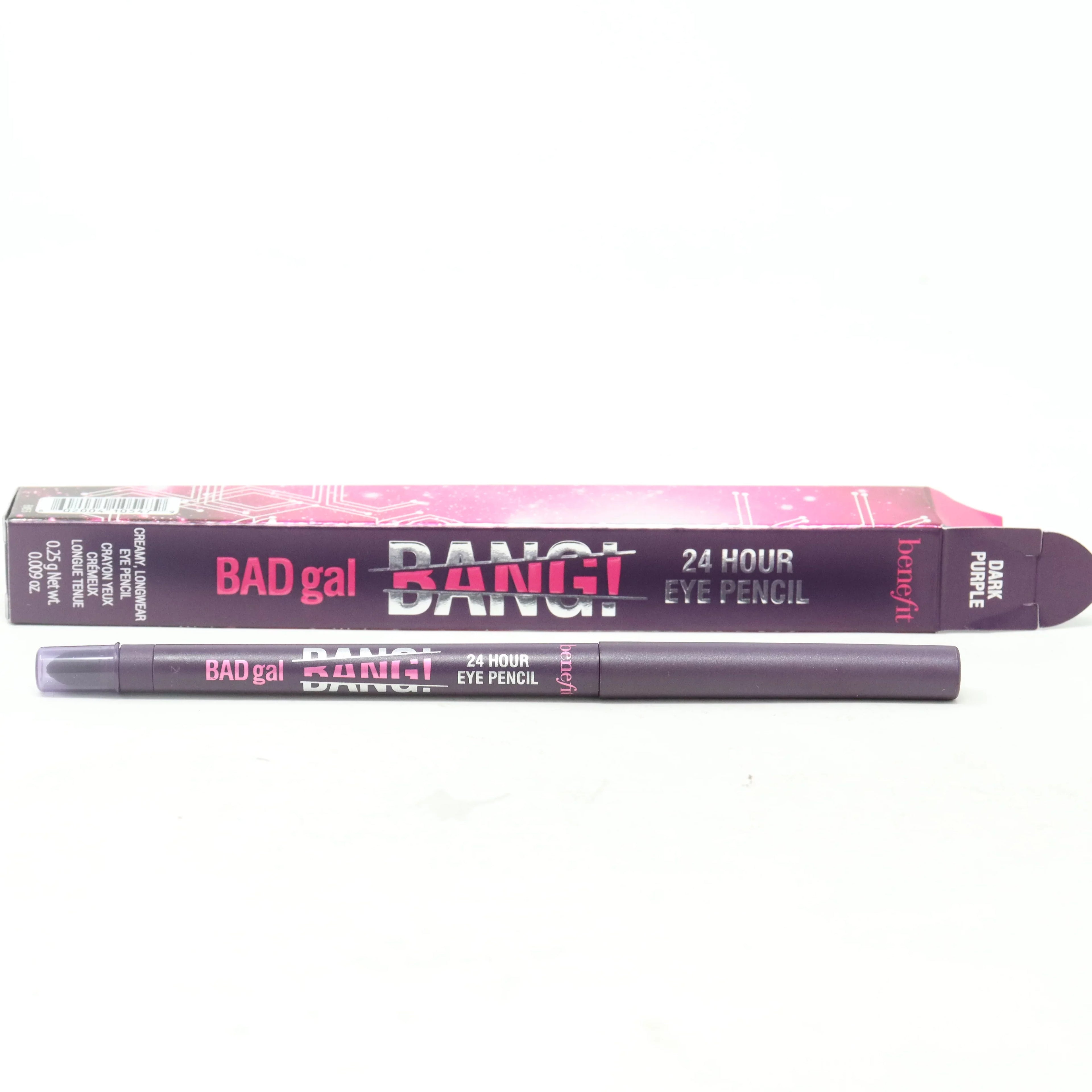 Benefit Bad Gal Bang! 24 Hour Eye Pencil Dark Purple 0.009oz/0.25g New With Box