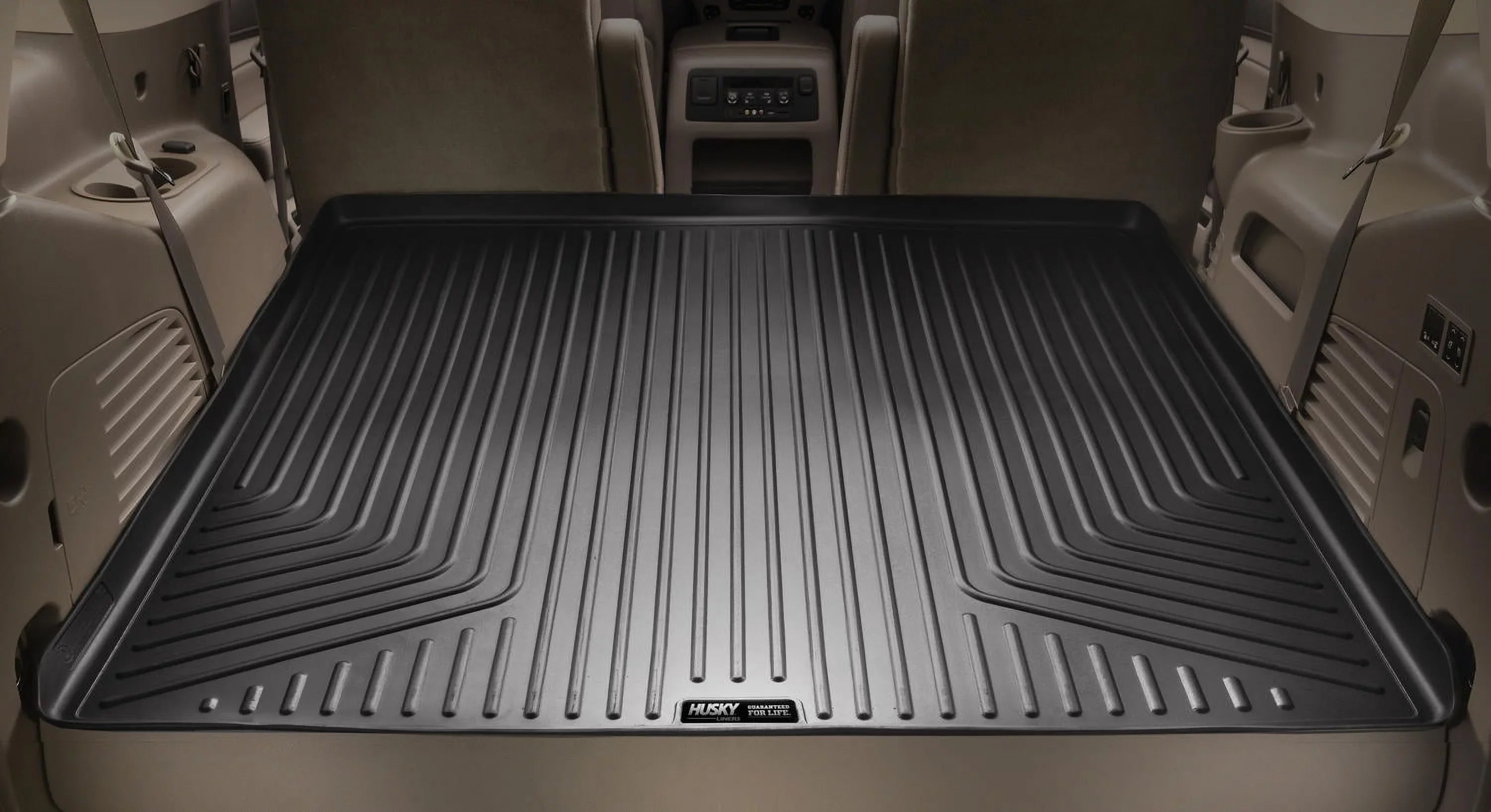 Husky by RealTruck Cargo Liner Compatible with 08-12 Escape Limited/XLSize, 08-11 Tribute/Mariner Compatible with select: 2008-2012 Ford Escape XLT, 2008-2011 Mercury Mariner Premier
