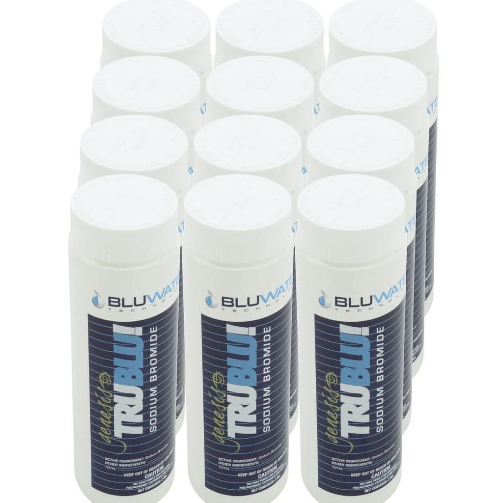Bluwater Brand Sizeodium Bromide Generator, Genesis, 2lb Bottle, Case of 12 Automatic Pool Cleaners