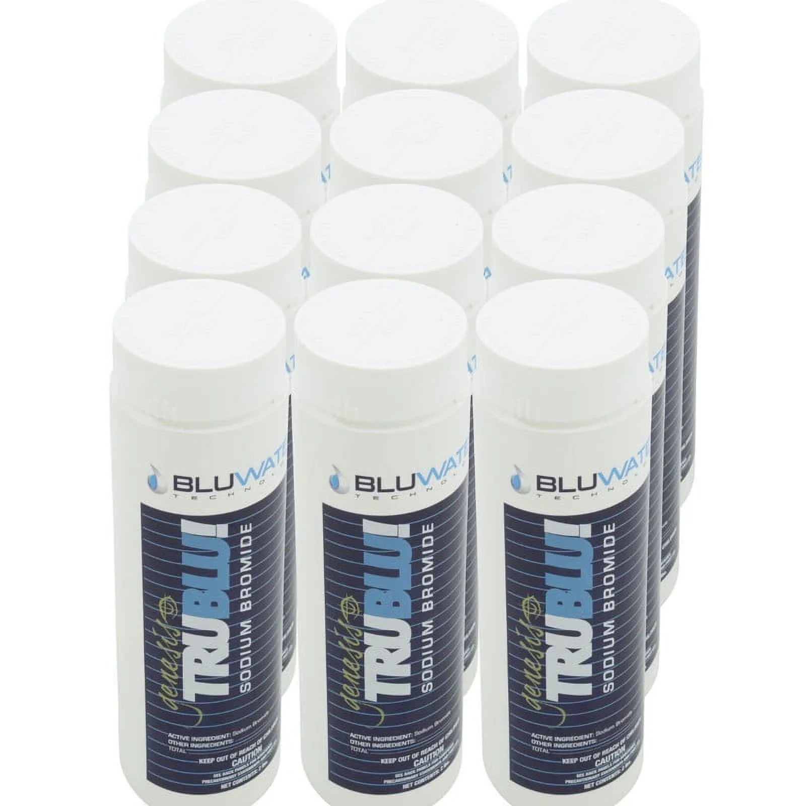 Bluwater Brand Sizeodium Bromide Generator, Genesis, 2lb Bottle, Case of 12 Automatic Pool Cleaners