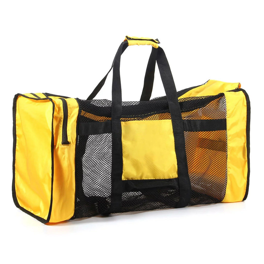 Dcenta 100L Mesh Duffle Gear Bag for Diving Sizenorkeling Sizewimming Beach and Sizeports Equipment
