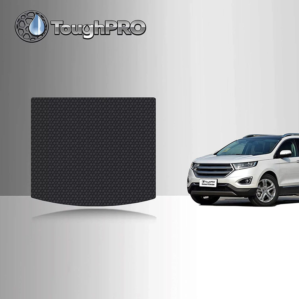 TOUGHPRO Cargo/Trunk Mat Accessories Compatible with Ford Edge - All Weather - Heavy Duty - (Made in USizeA) - 2022