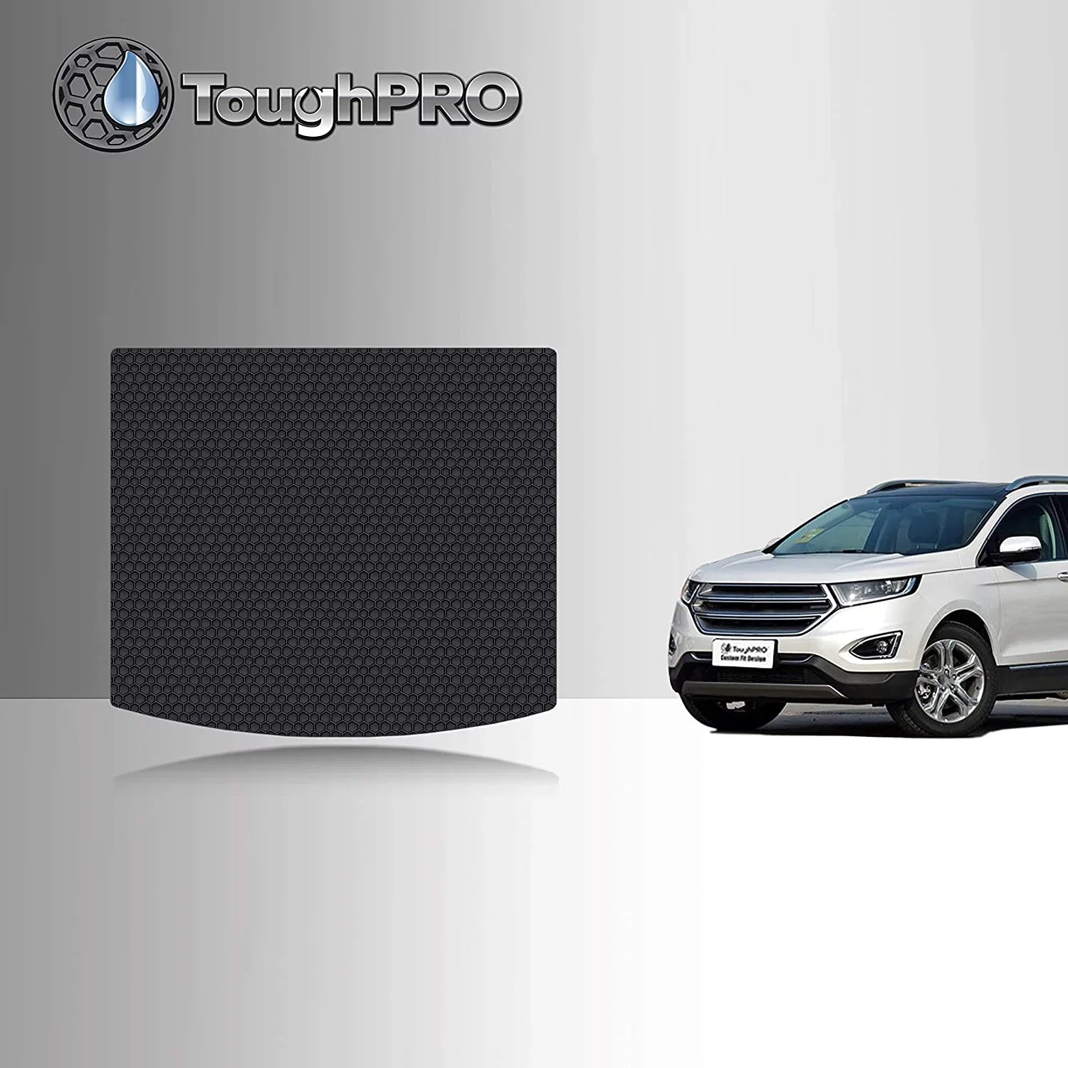 TOUGHPRO Cargo/Trunk Mat Accessories Compatible with Ford Edge - All Weather - Heavy Duty - (Made in USizeA) - 2022