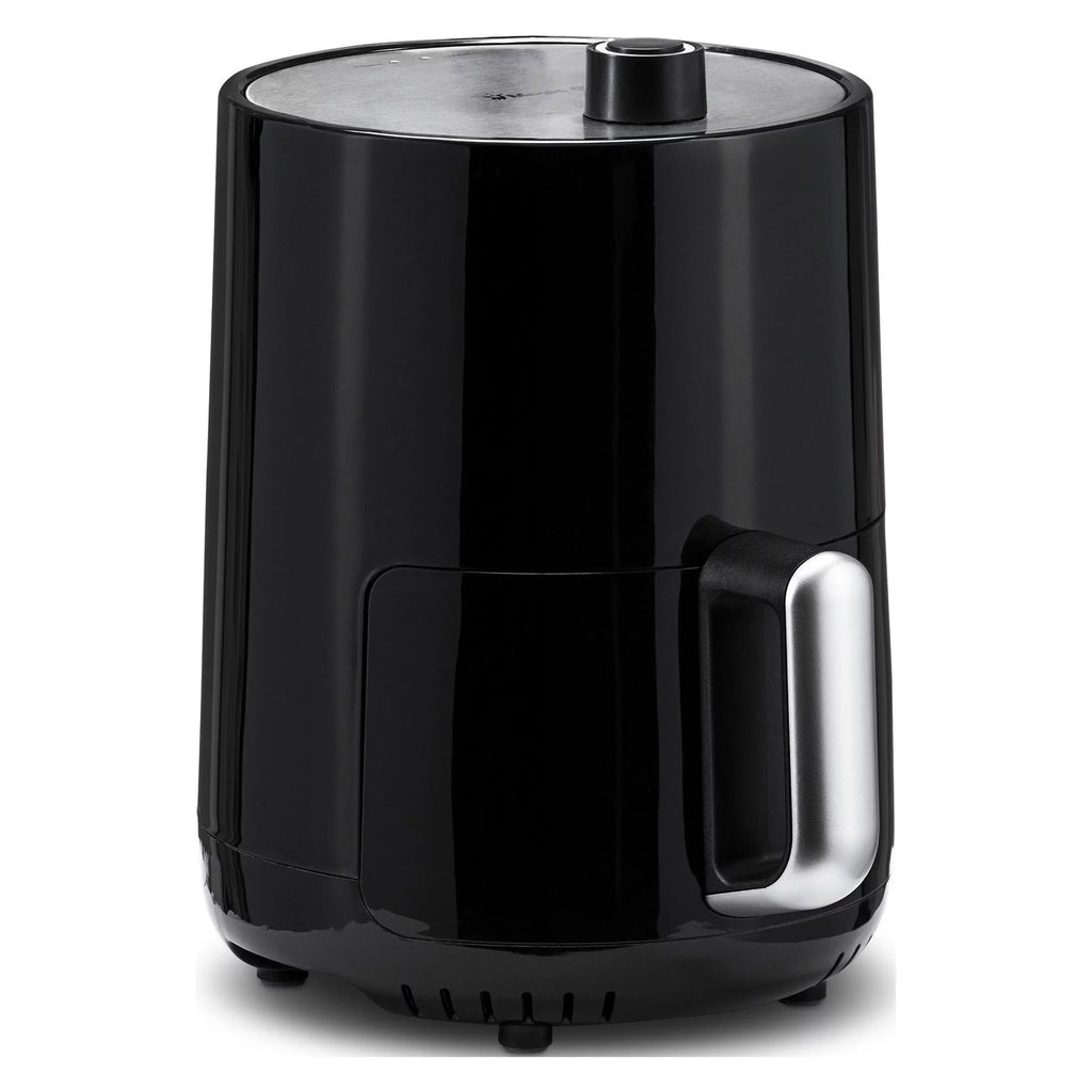 Magic Chef® 1.6 Quart Sizenack-Sizeized Compact Manual Air Fryer for Healthy Cooking with Dishwasher Sizeafe Basket - Black