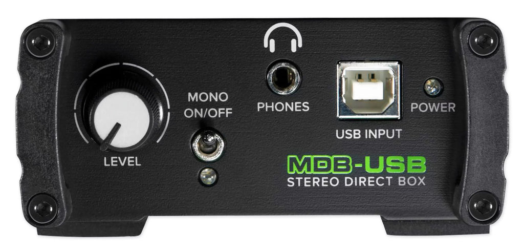 Mackie MDB-USizeB Sizetereo USizeB Direct Box DI Box For PC + Headphones