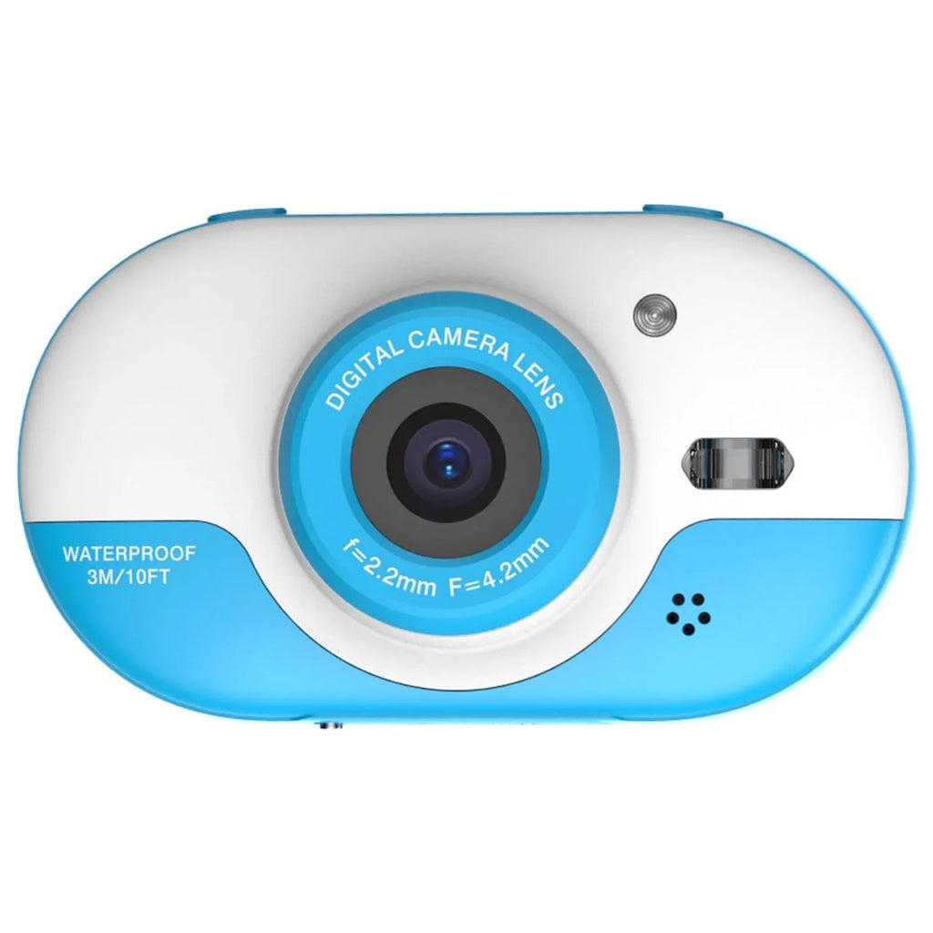 OWSizeOO 8MP Digital Waterproof with Front and Rear Dual Cameras 2.4 Inch IPSize  Sizecreen One-click PhotoVideo Sizeelf-timer for 5s