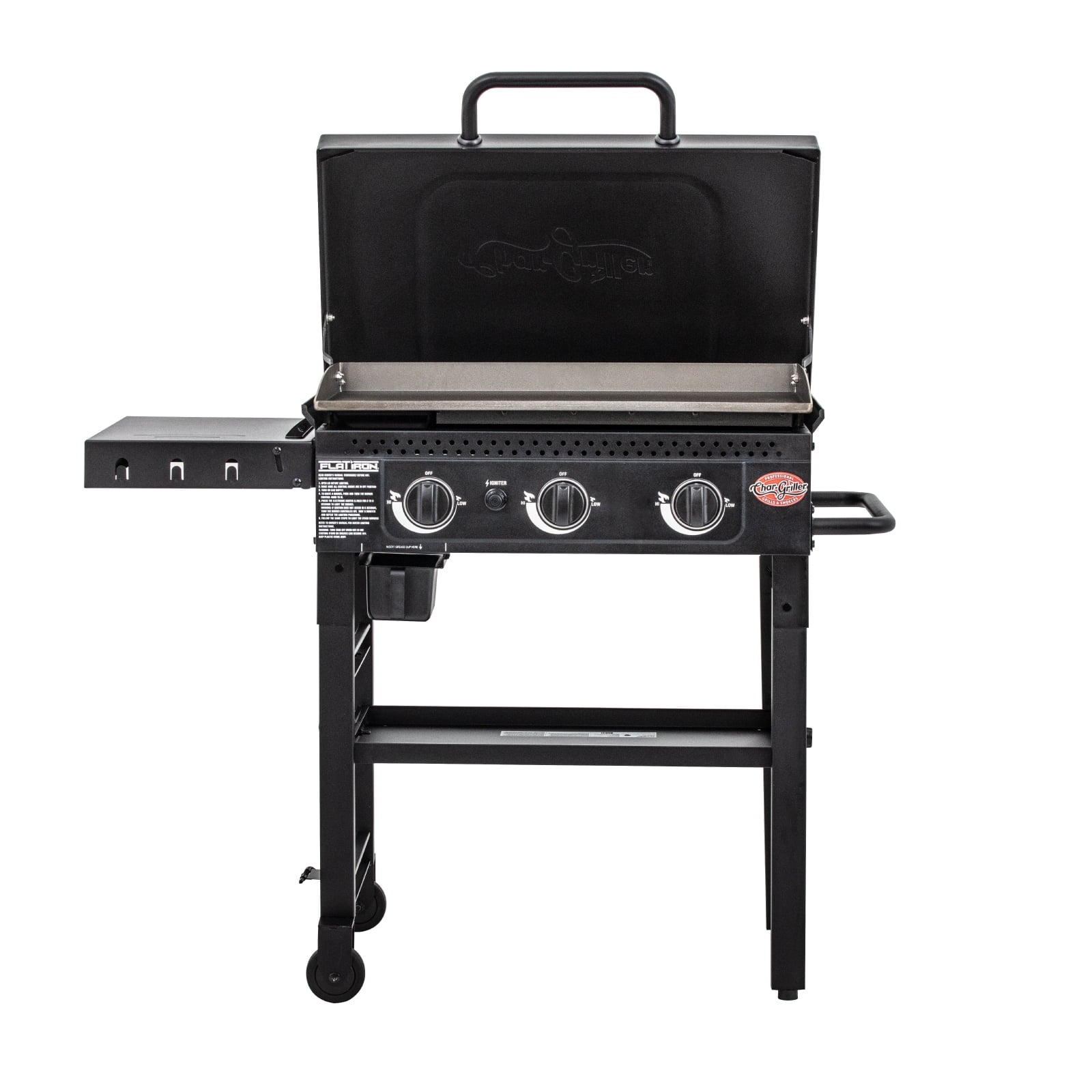Char-Griller Flat Iron 3 Burner Griddle
