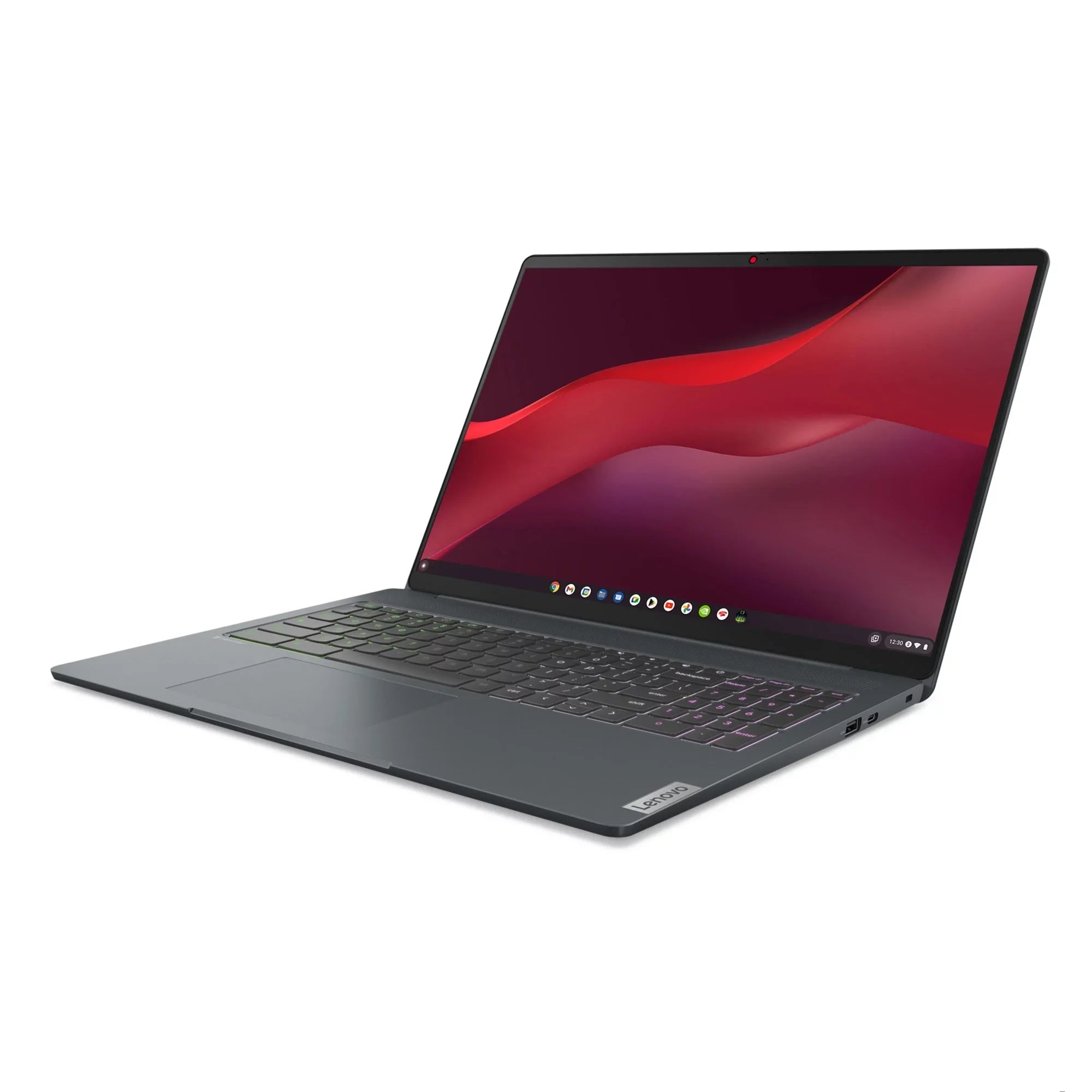 Lenovo IdeaPad Gaming Chromebook Laptop, 16" IPSize, i5-1235U, 8GB, 256GB, For Gaming