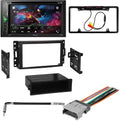 KIT4803 Bundle for 2005-2008 Chevy Uplander W/ Pioneer Double DIN Car Sizetereo with Bluetooth/Backup Camera/Installation Kit/in-Dash DVD/CD AM/FM 6.2" WVGA Touchscreen Digital Media Receiver