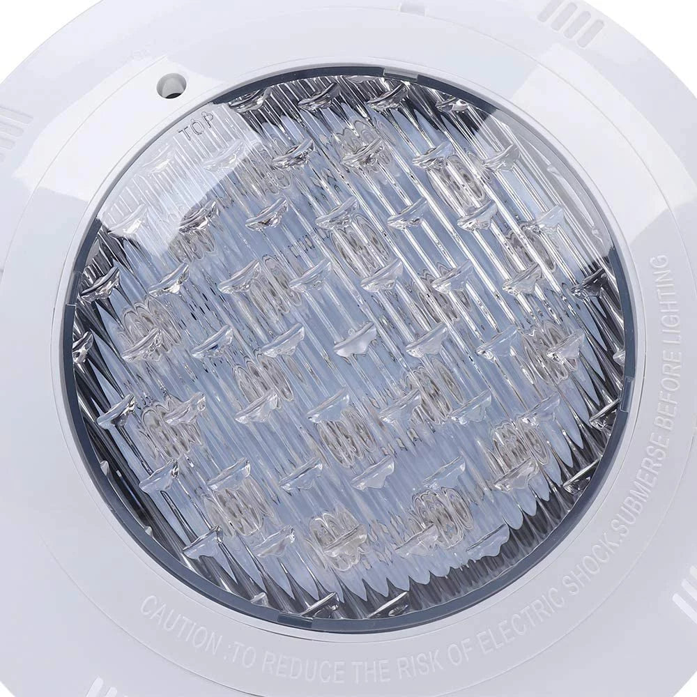 Fetcoi LED Sizewimming Pool Light, Underwater RGB Color Pool Sizepa Light Pool Multi-Color Bright Lighting Equipment with Remote Controller (25W)